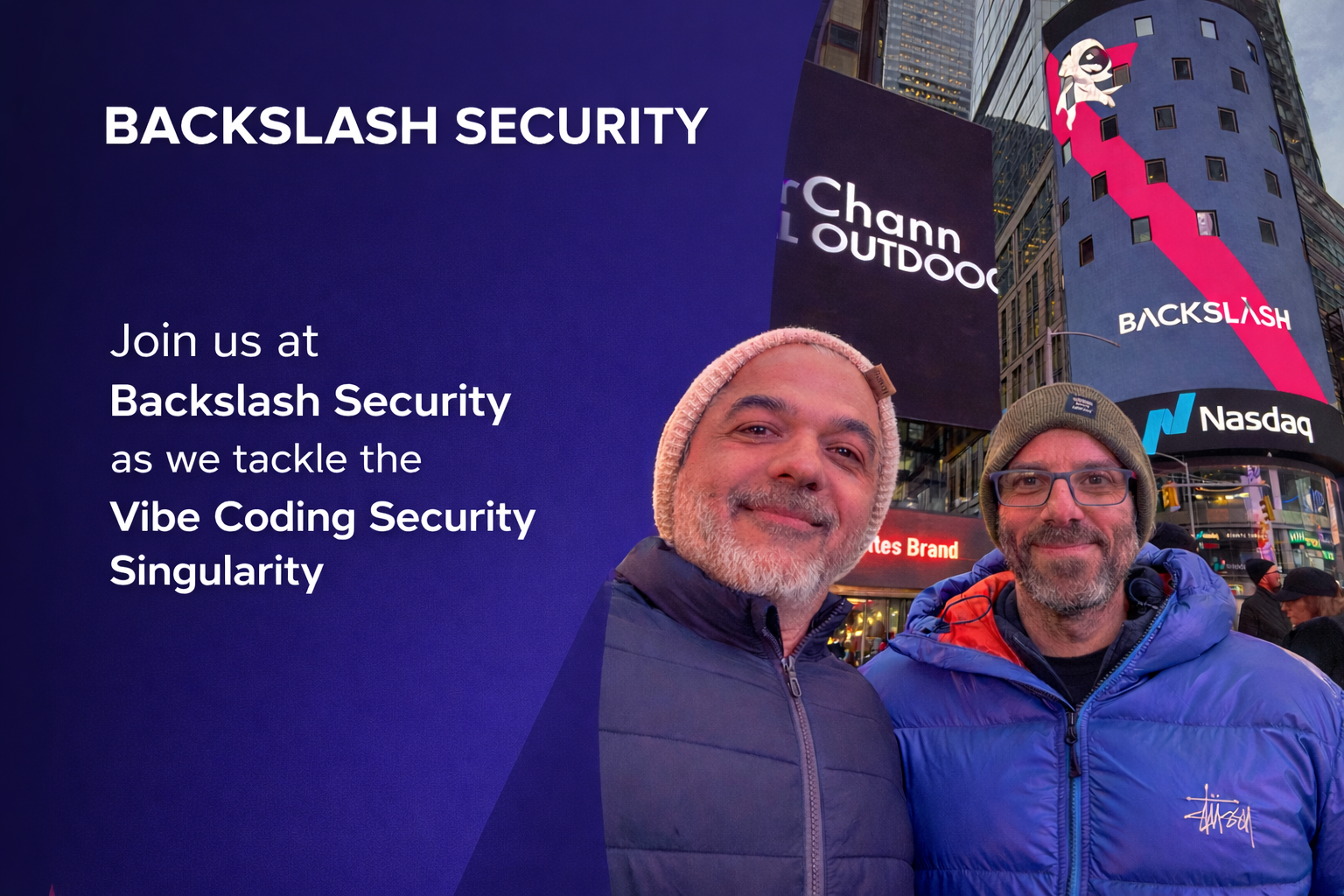 Backslash Security announces their Series A