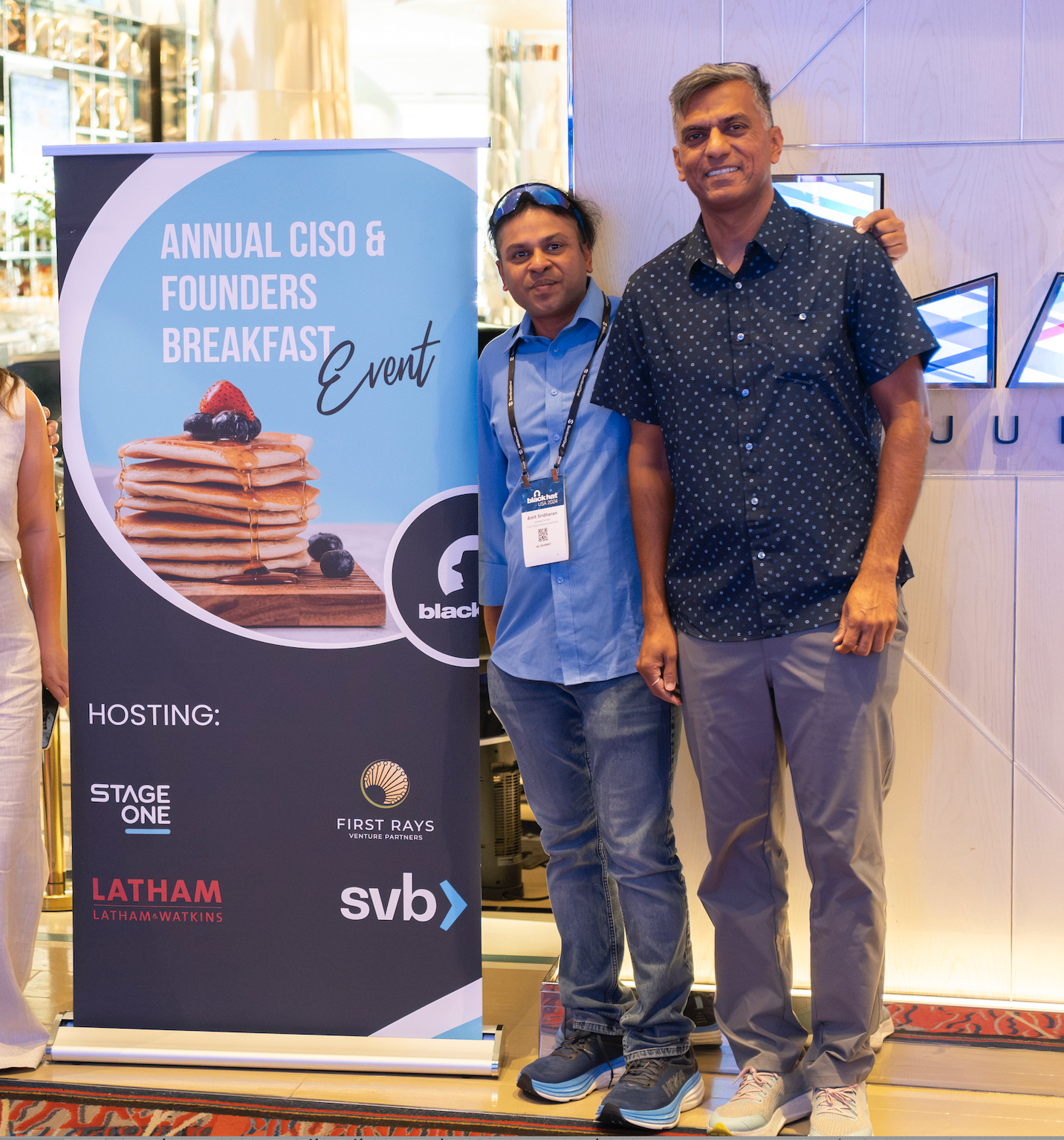 First Rays team at CISO & Founders Breakfast event
